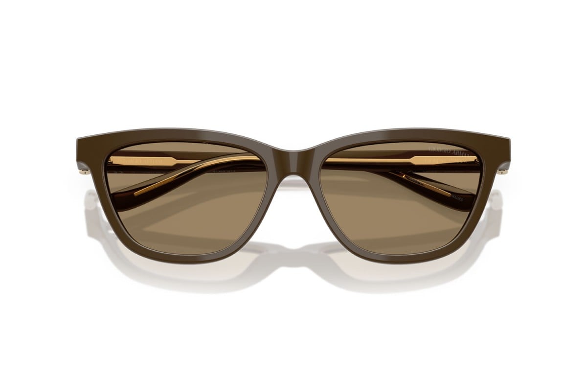 OCCHIALE DA SOLE DONNA | GIORGIO ARMANI AR 8221 - 595753 MARRONE - CALIBRO 55