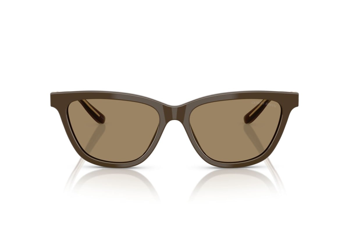 OCCHIALE DA SOLE DONNA | GIORGIO ARMANI AR 8221 - 595753 MARRONE - CALIBRO 55