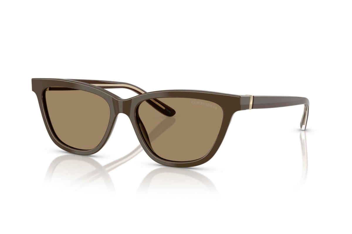 OCCHIALE DA SOLE DONNA | GIORGIO ARMANI AR 8221 - 595753 MARRONE - CALIBRO 55