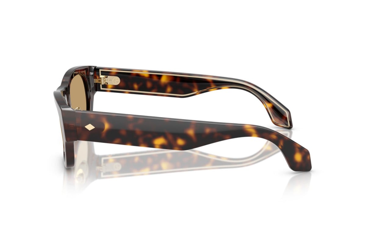 OCCHIALE DA SOLE UOMO | GIORGIO ARMANI AR 8224 - 502673 L'AVANA - CALIBRO 52