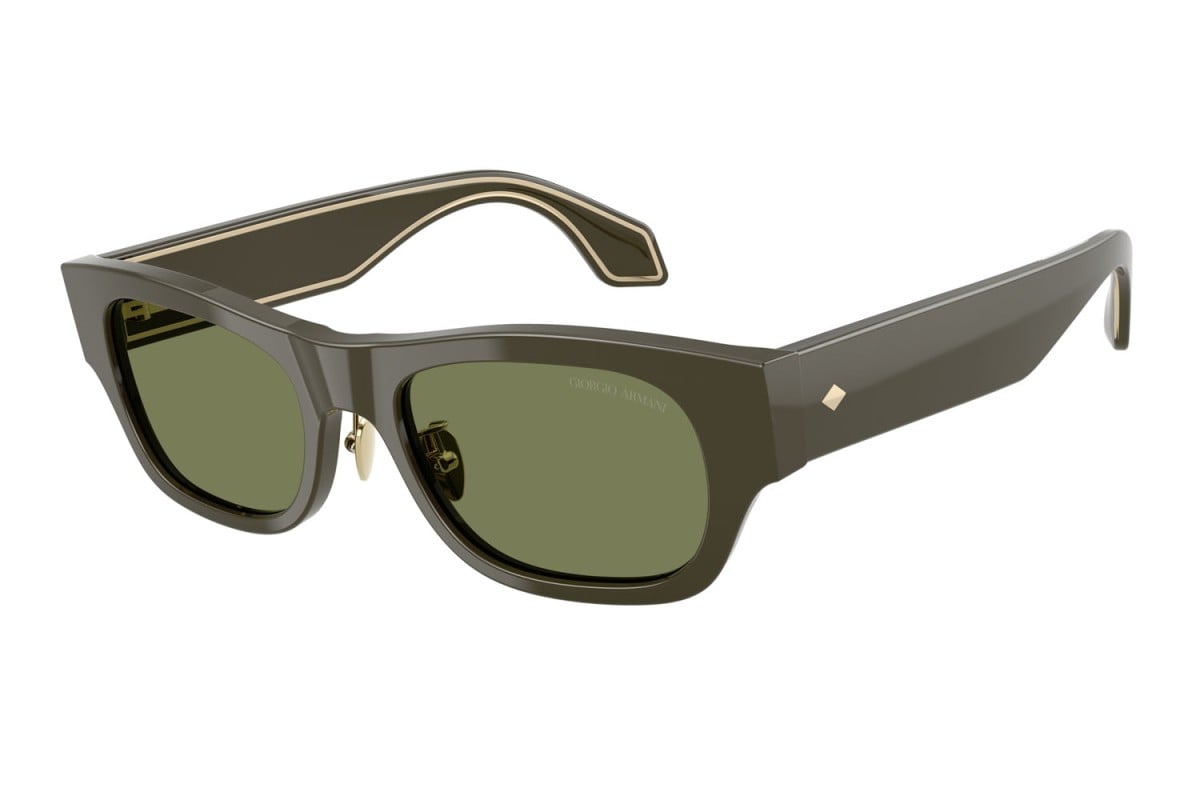 OCCHIALE DA SOLE UOMO | GIORGIO ARMANI AR 8224 - 61582A ICONA VERDE - CALIBRO 52