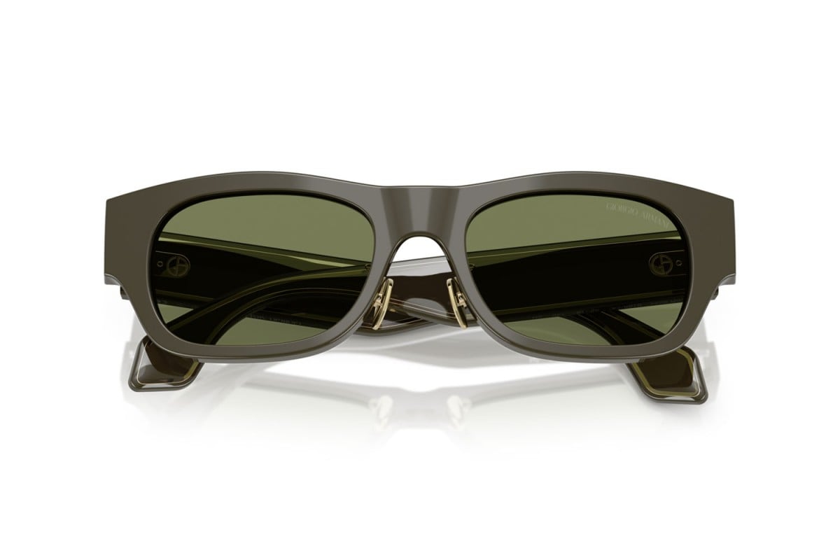 OCCHIALE DA SOLE UOMO | GIORGIO ARMANI AR 8224 - 61582A ICONA VERDE - CALIBRO 52