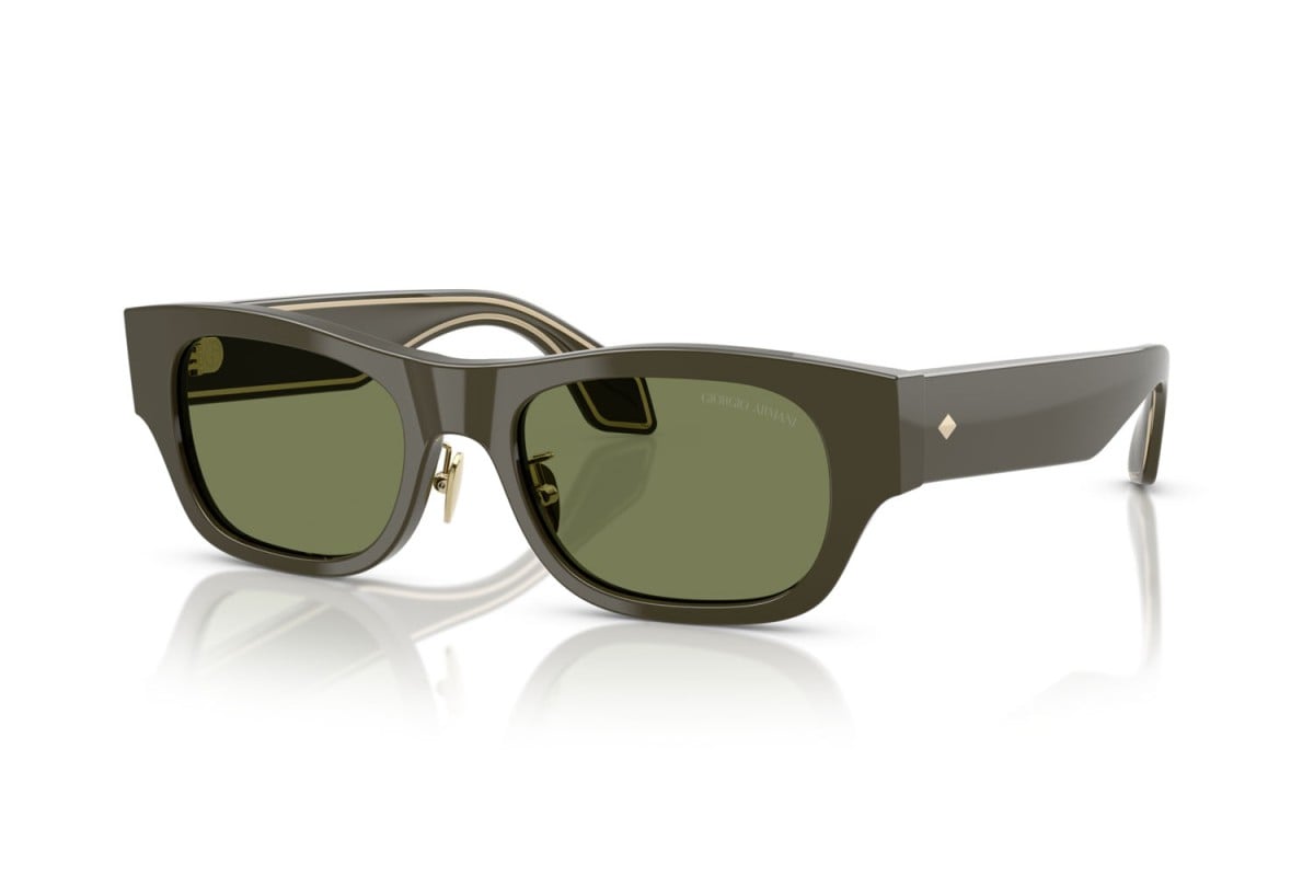 OCCHIALE DA SOLE UOMO | GIORGIO ARMANI AR 8224 - 61582A ICONA VERDE - CALIBRO 52