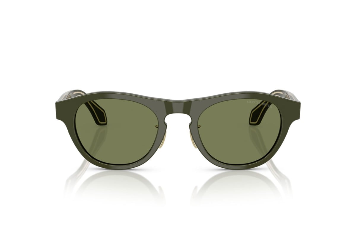 OCCHIALE DA SOLE UOMO | GIORGIO ARMANI AR 8225 - 61932A VERDE SCURO PIENO - CALIBRO 49