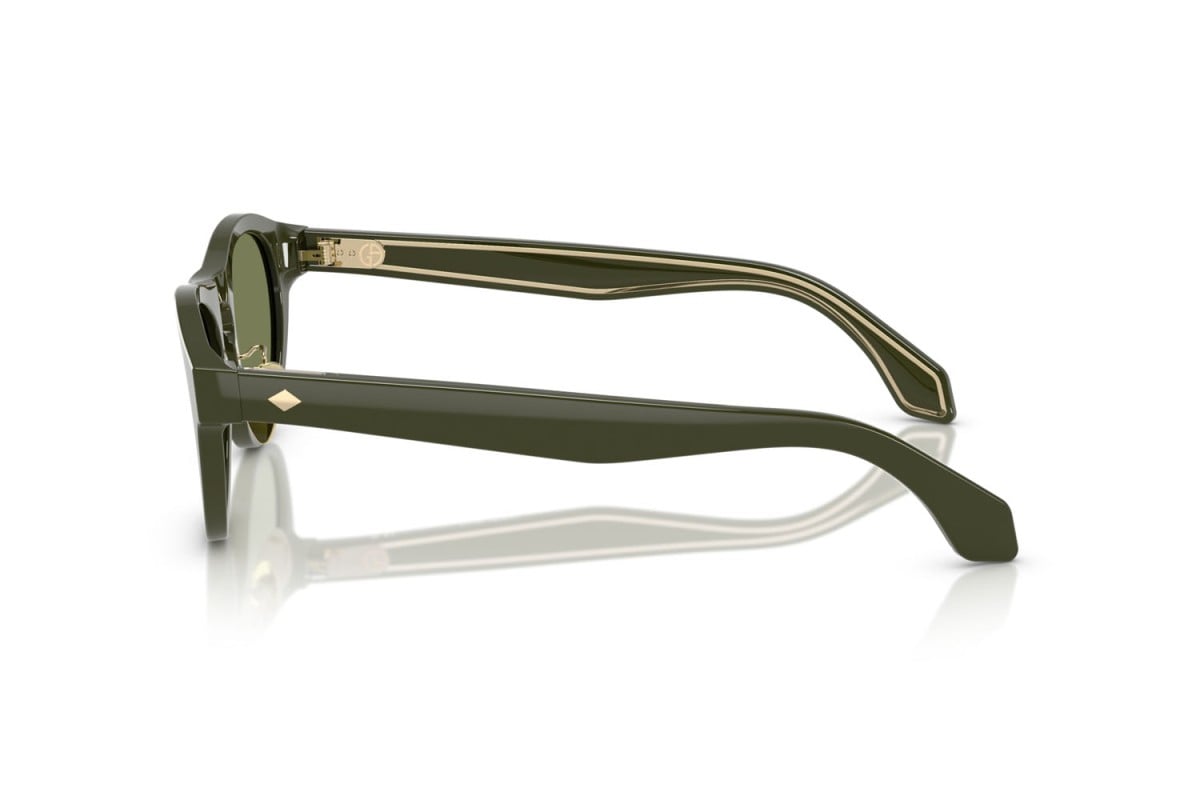 OCCHIALE DA SOLE UOMO | GIORGIO ARMANI AR 8225 - 61932A VERDE SCURO PIENO - CALIBRO 49