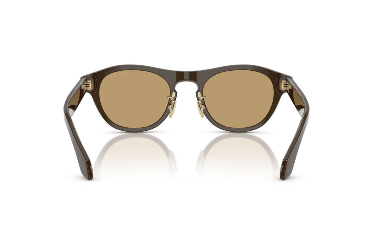 OCCHIALE DA SOLE UOMO | GIORGIO ARMANI AR 8225 - 619473 MARRONE SCURO PIENO - CALIBRO 49