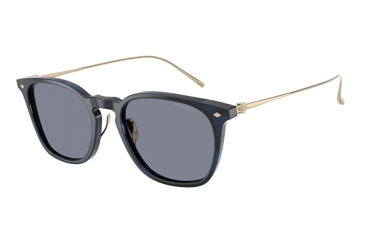 OCCHIALE DA SOLE UOMO | GIORGIO ARMANI AR 8226T - 620919 STRISCE BLU - CALIBRO 52