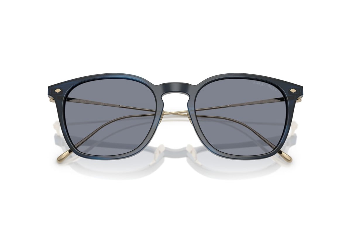 OCCHIALE DA SOLE UOMO | GIORGIO ARMANI AR 8226T - 620919 STRISCE BLU - CALIBRO 52