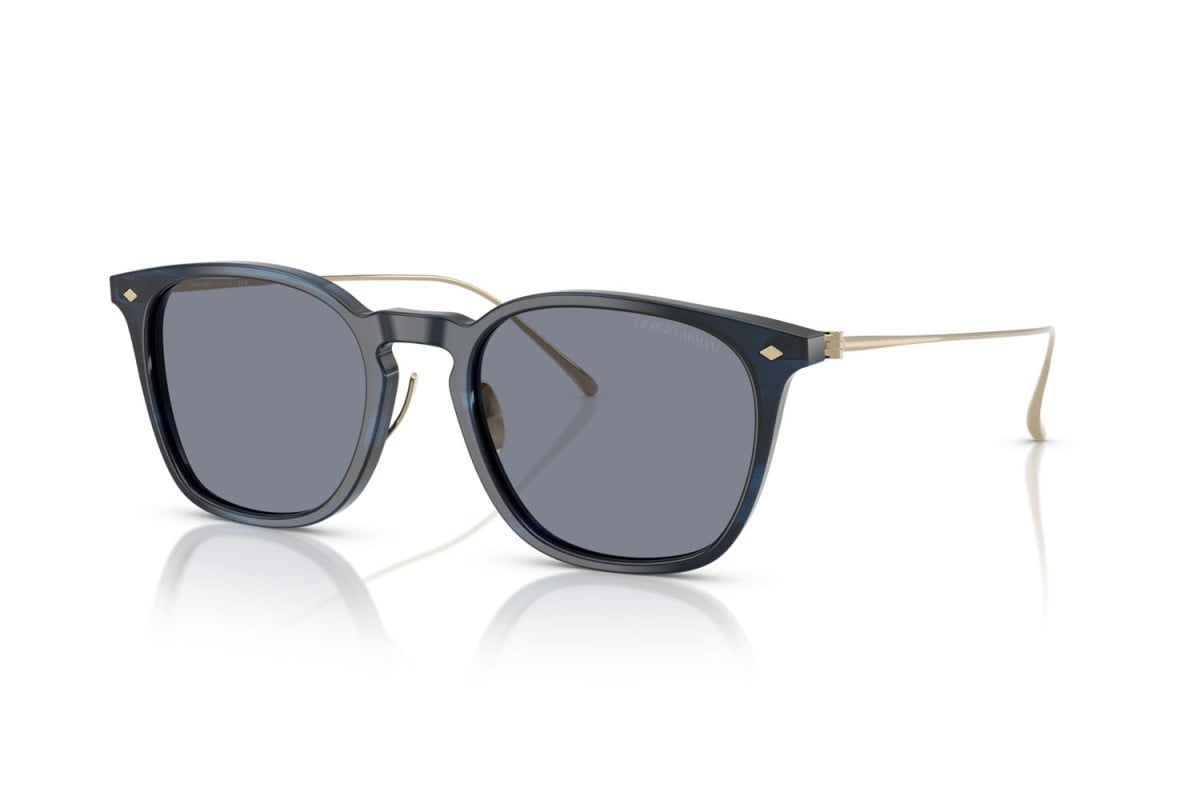 OCCHIALE DA SOLE UOMO | GIORGIO ARMANI AR 8226T - 620919 STRISCE BLU - CALIBRO 52