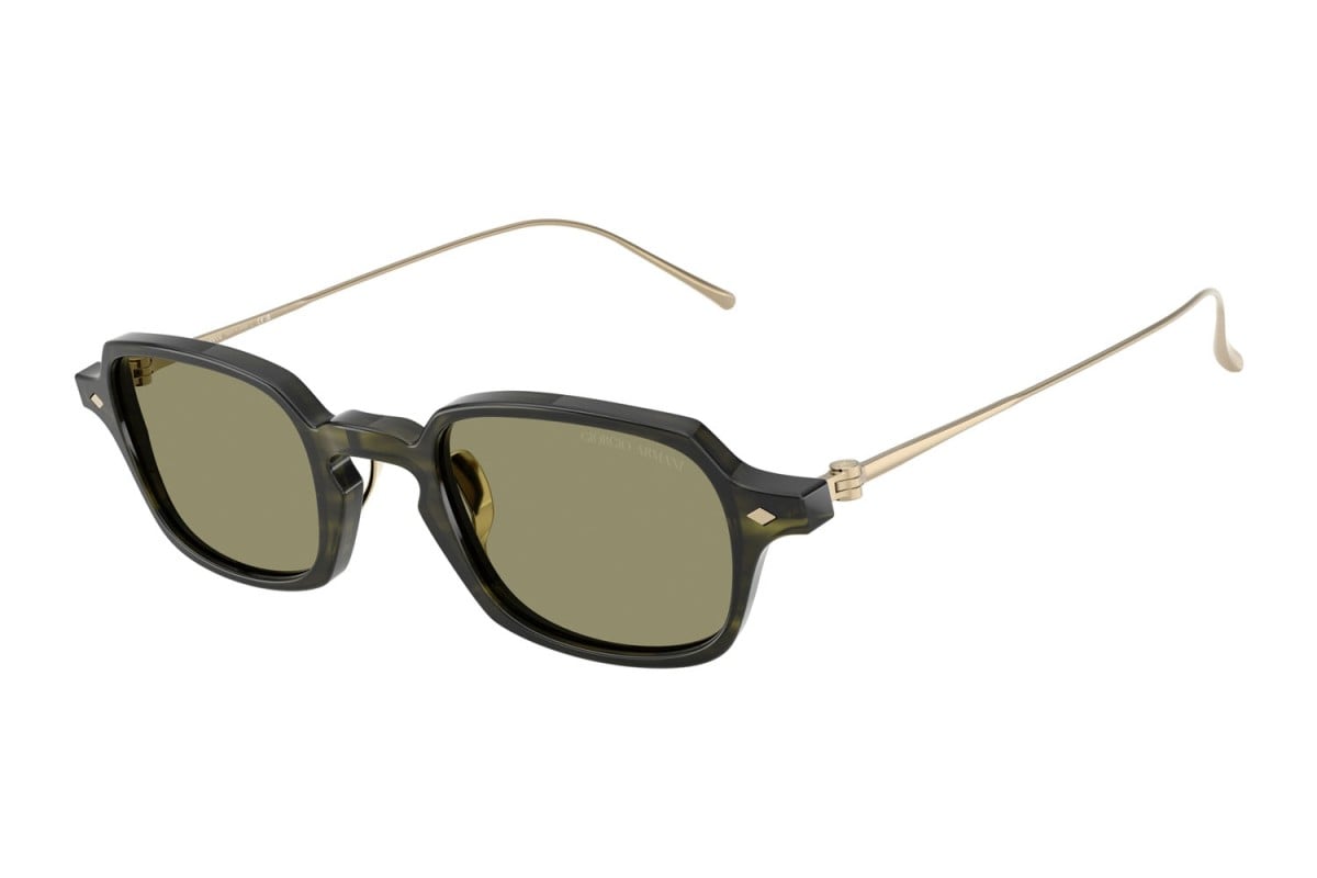 OCCHIALE DA SOLE UOMO | GIORGIO ARMANI AR 8227T - 62082A VERDE STRIATO - CALIBRO 46