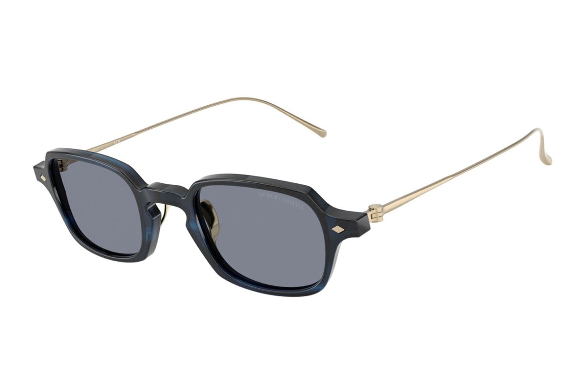 OCCHIALE DA SOLE UOMO | GIORGIO ARMANI AR 8227T - 620919 STRISCE BLU - CALIBRO 46