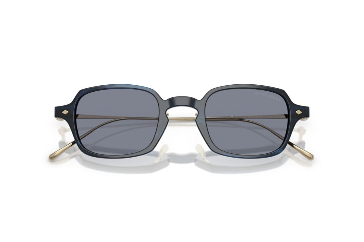 OCCHIALE DA SOLE UOMO | GIORGIO ARMANI AR 8227T - 620919 STRISCE BLU - CALIBRO 46