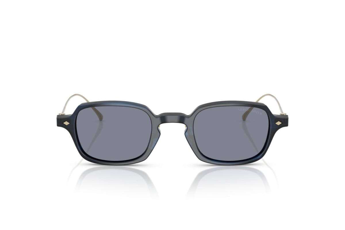 OCCHIALE DA SOLE UOMO | GIORGIO ARMANI AR 8227T - 620919 STRISCE BLU - CALIBRO 46