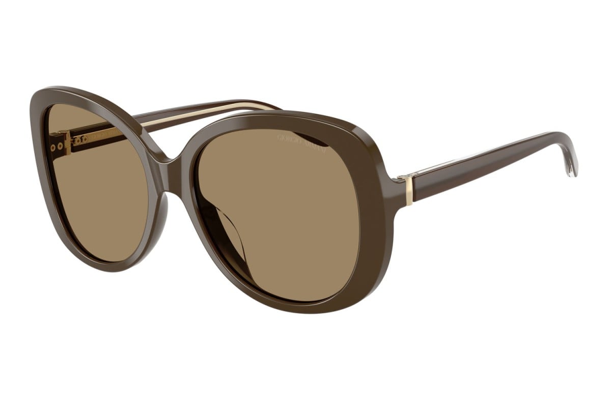 OCCHIALE DA SOLE DONNA | GIORGIO ARMANI AR 8229U - 595753 MARRONE - CALIBRO 55