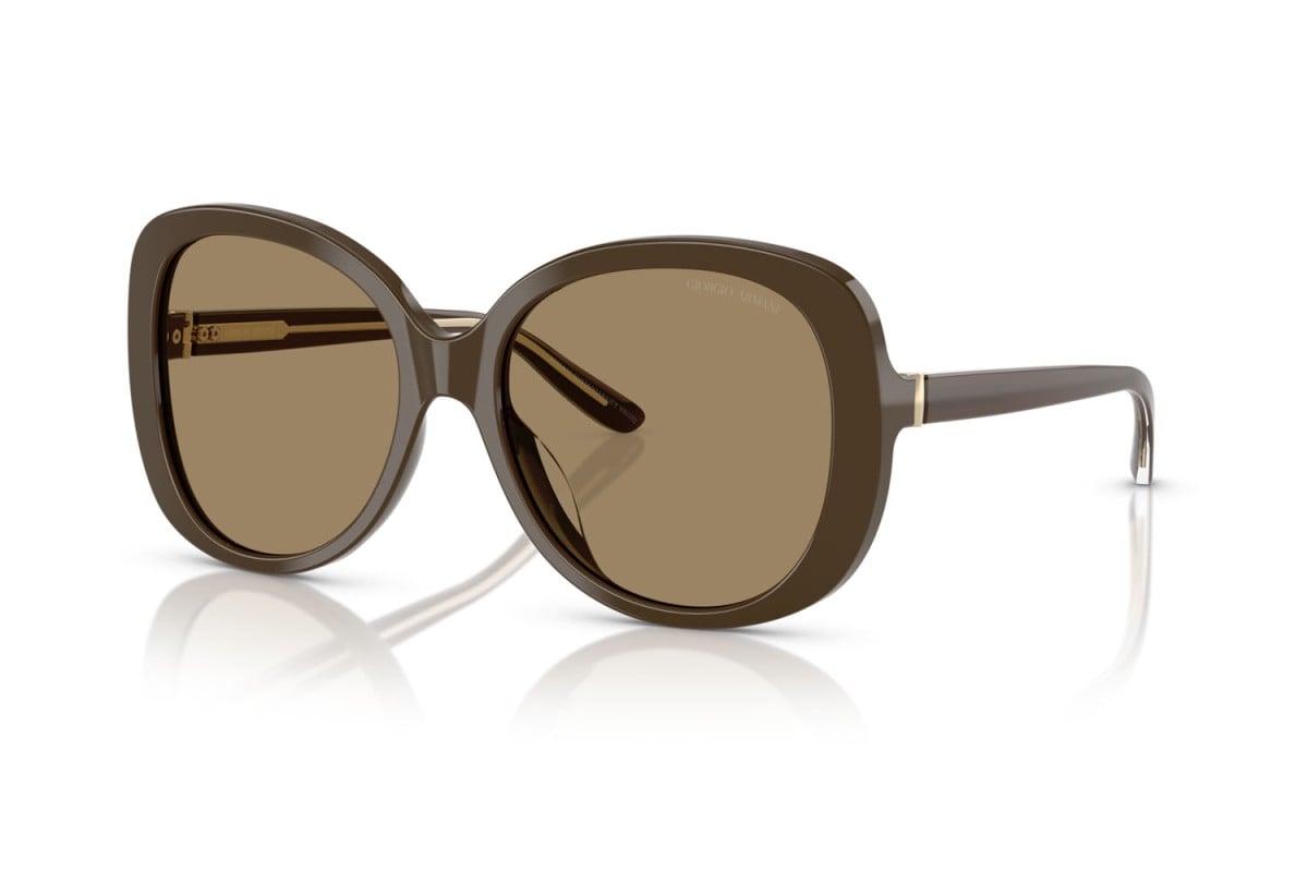 OCCHIALE DA SOLE DONNA | GIORGIO ARMANI AR 8229U - 595753 MARRONE - CALIBRO 55