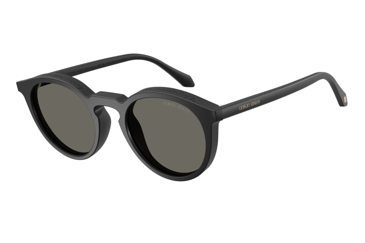 OCCHIALE DA SOLE UOMO | GIORGIO ARMANI AR 8230U - 5875R5 NERO OPACO - CALIBRO 48