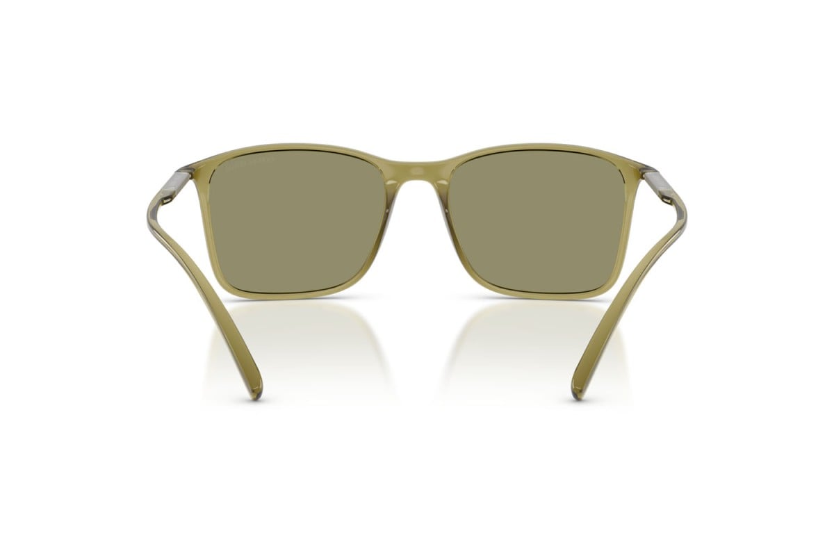 OCCHIALE DA SOLE UOMO | GIORGIO ARMANI AR 8231U - 62402A VERDE TRASPARENTE - CALIBRO 54
