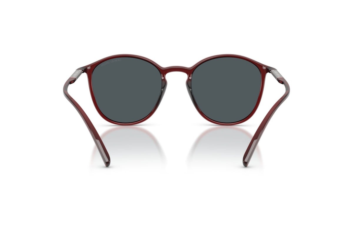 OCCHIALE DA SOLE UOMO | GIORGIO ARMANI AR 8233U - 6237L5 BORDEAUX TRASPARENTE - CALIBRO 51