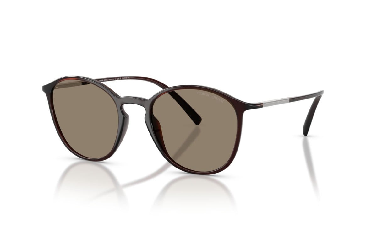 OCCHIALE DA SOLE UOMO | GIORGIO ARMANI AR 8233U - 6239M4 MARRONE - CALIBRO 51