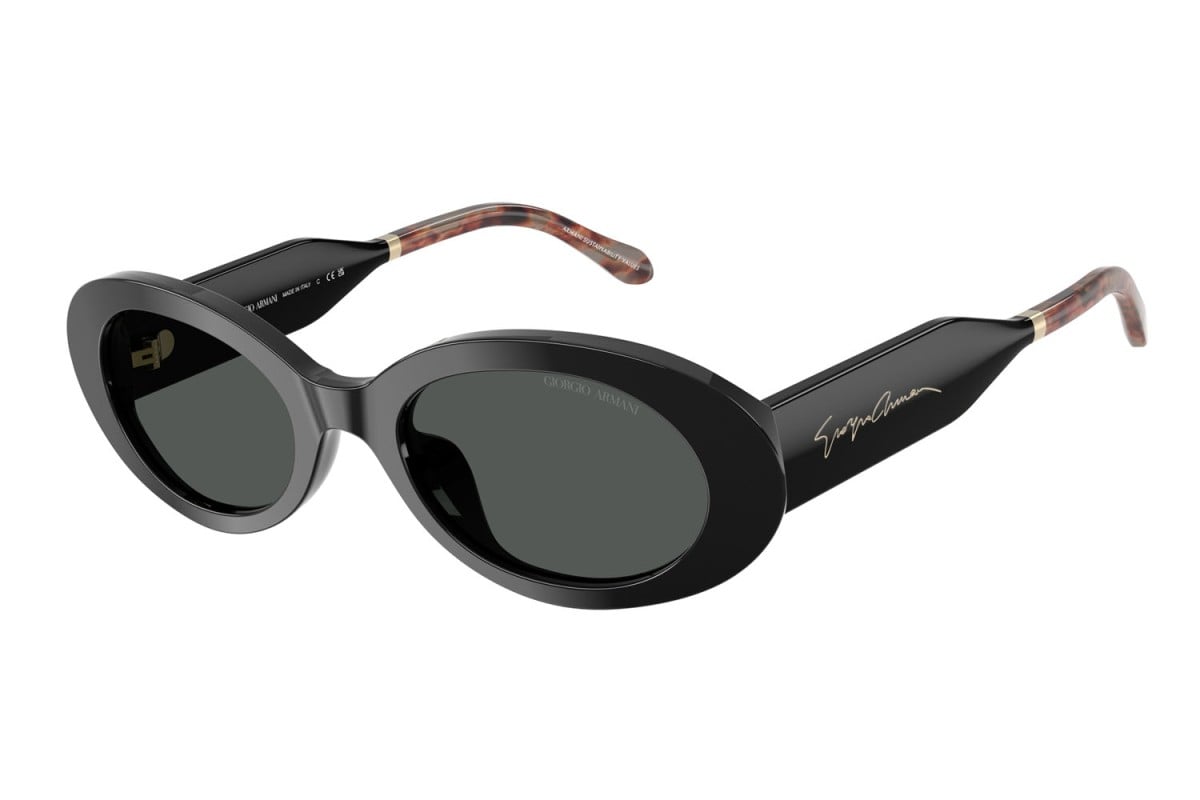 OCCHIALE DA SOLE DONNA | GIORGIO ARMANI AR 8234U - 587587 NERO - CALIBRO 52
