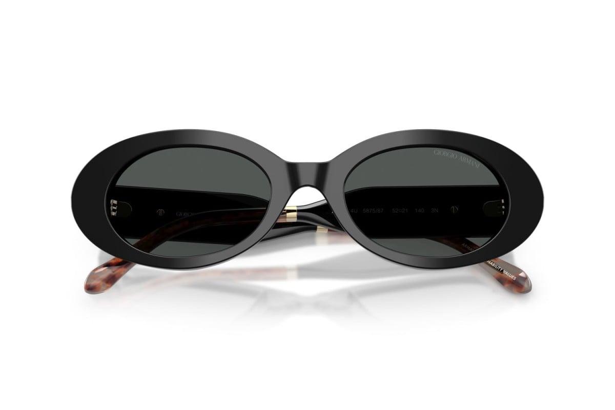 OCCHIALE DA SOLE DONNA | GIORGIO ARMANI AR 8234U - 587587 NERO - CALIBRO 52