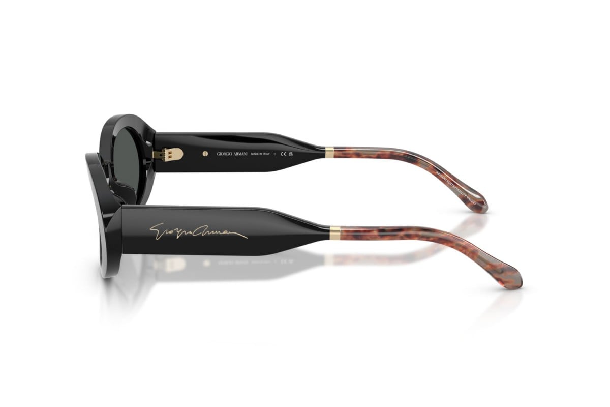 OCCHIALE DA SOLE DONNA | GIORGIO ARMANI AR 8234U - 587587 NERO - CALIBRO 52