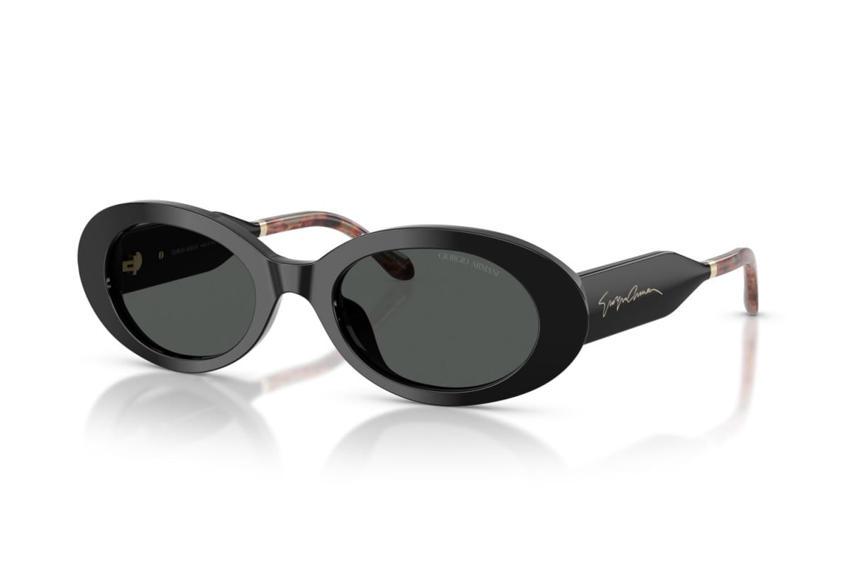 OCCHIALE DA SOLE DONNA | GIORGIO ARMANI AR 8234U - 587587 NERO - CALIBRO 52