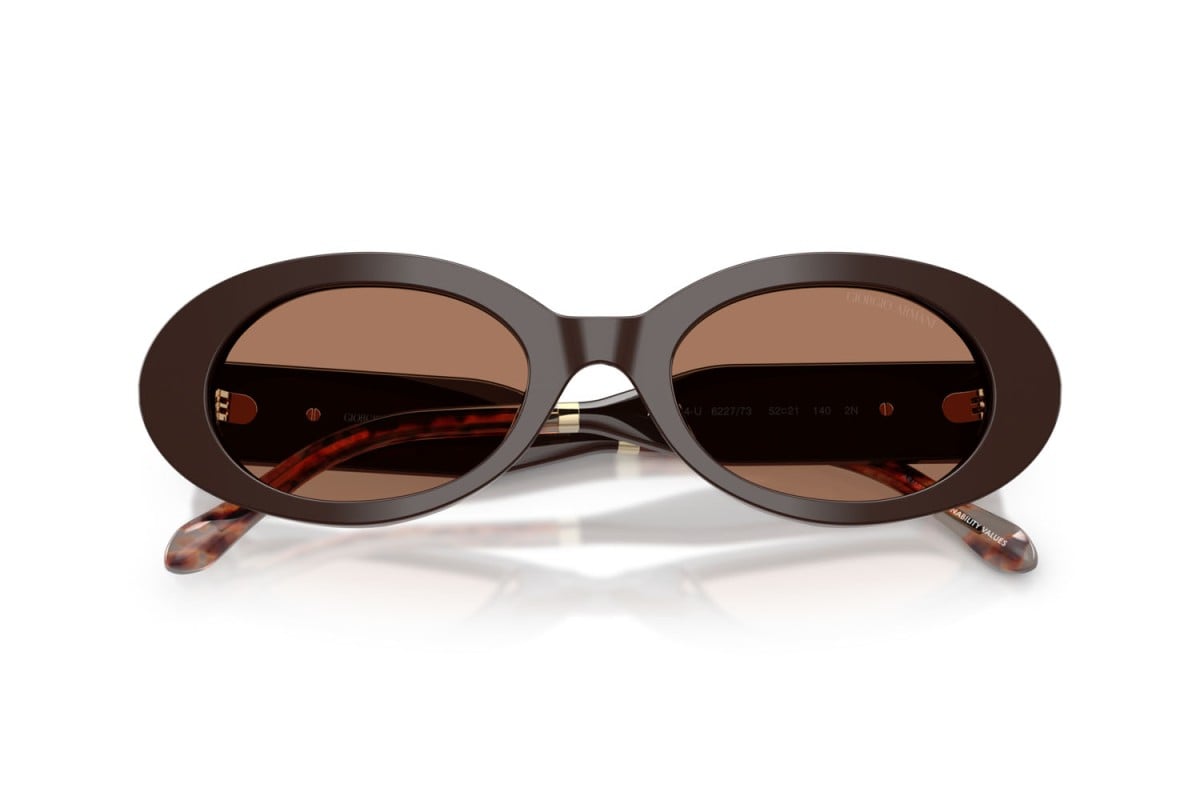 OCCHIALE DA SOLE DONNA | GIORGIO ARMANI AR 8234U - 622773 MARRONE - CALIBRO 52