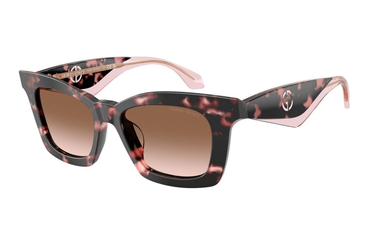 OCCHIALE DA SOLE DONNA | GIORGIO ARMANI AR 8235U - 623013 AVANA LUCIDA - CALIBRO 50