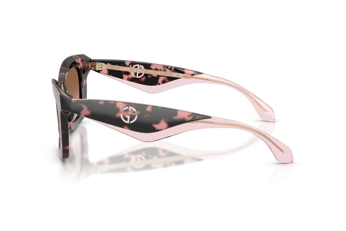 OCCHIALE DA SOLE DONNA | GIORGIO ARMANI AR 8235U - 623013 AVANA LUCIDA - CALIBRO 50
