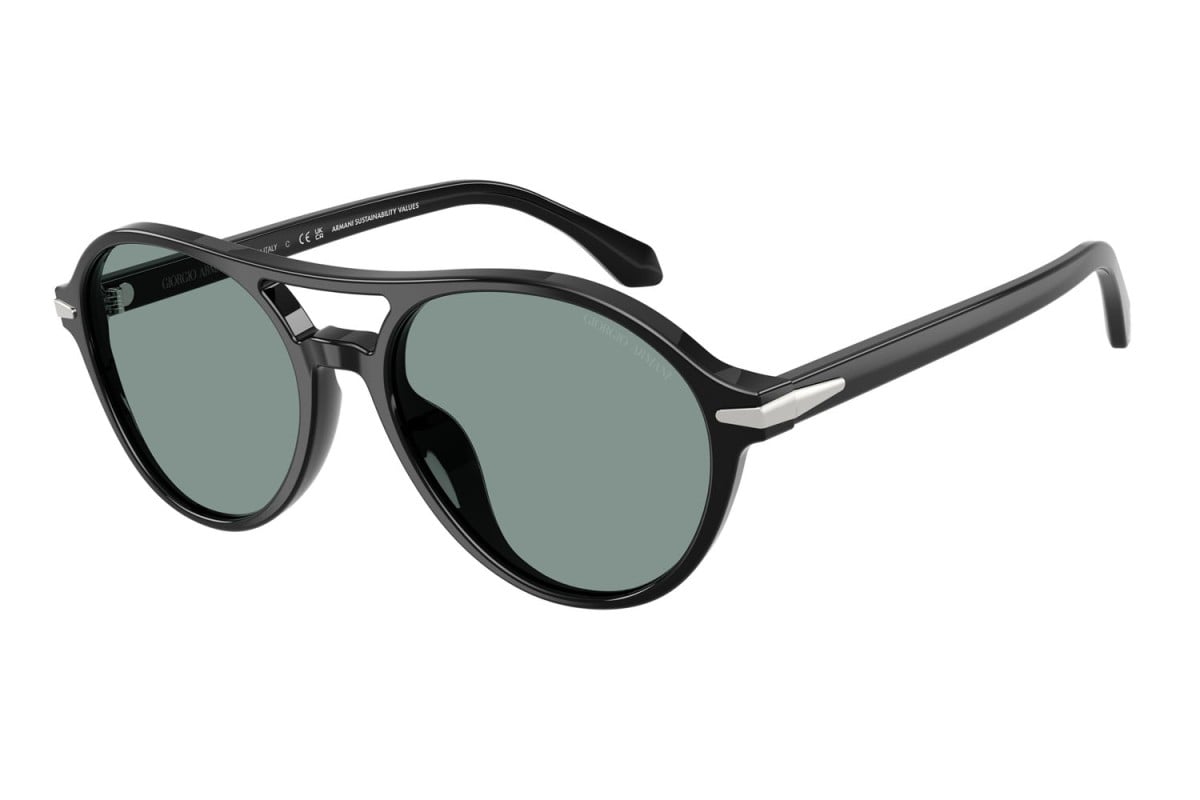 OCCHIALE DA SOLE UOMO | GIORGIO ARMANI AR 8236U - 507556 NERO - CALIBRO 55