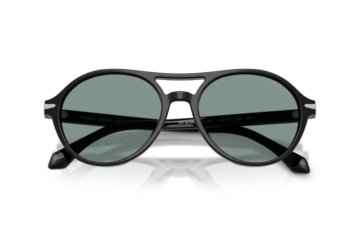 OCCHIALE DA SOLE UOMO | GIORGIO ARMANI AR 8236U - 507556 NERO - CALIBRO 55