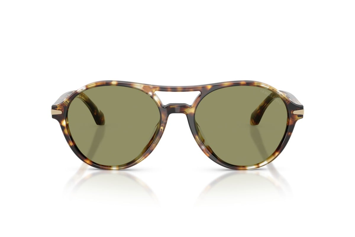 OCCHIALE DA SOLE UOMO | GIORGIO ARMANI AR 8236U - 623214 AVANA GIALLA - CALIBRO 55