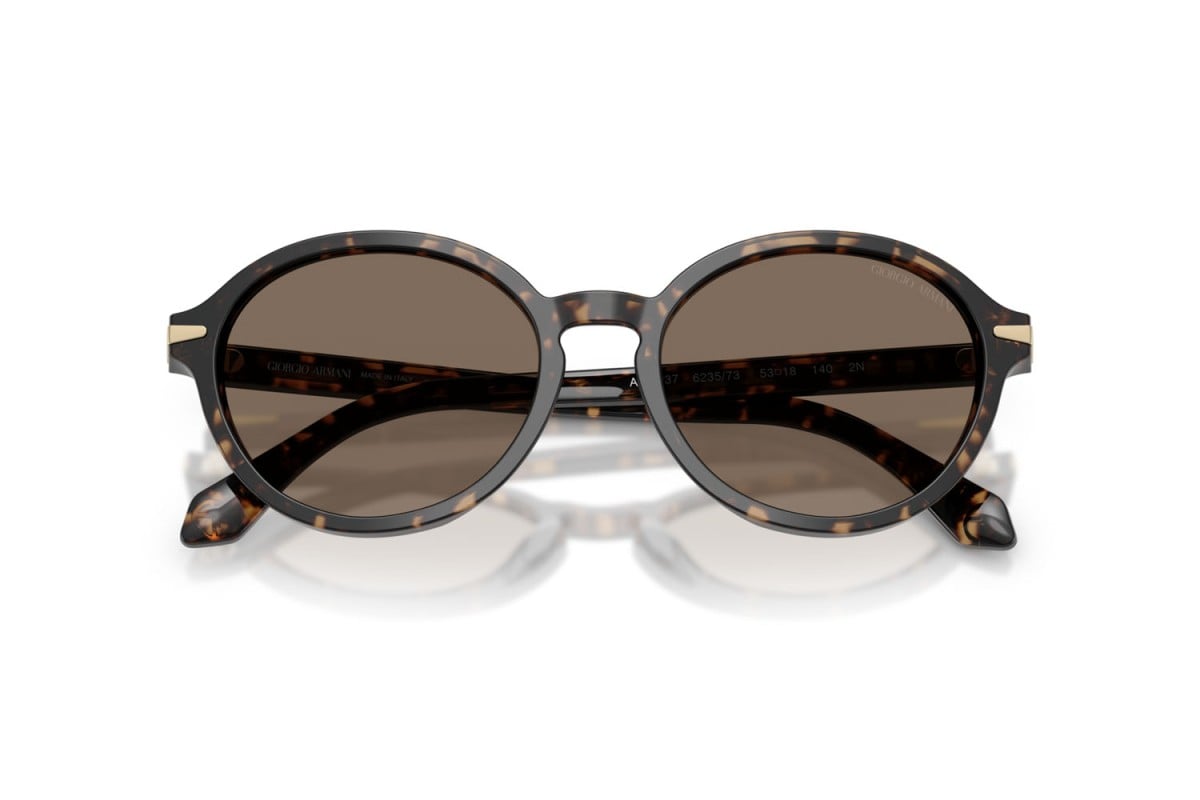 OCCHIALE DA SOLE DONNA | GIORGIO ARMANI AR 8237 - 623573 AVANA BEIGE - CALIBRO 53