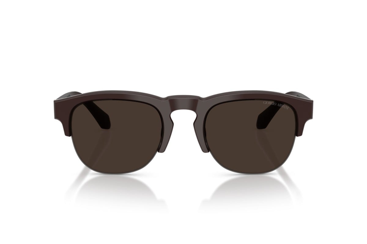 OCCHIALE DA SOLE UOMO | GIORGIO ARMANI AR 8238 - 622073 MARRONE - CALIBRO 51