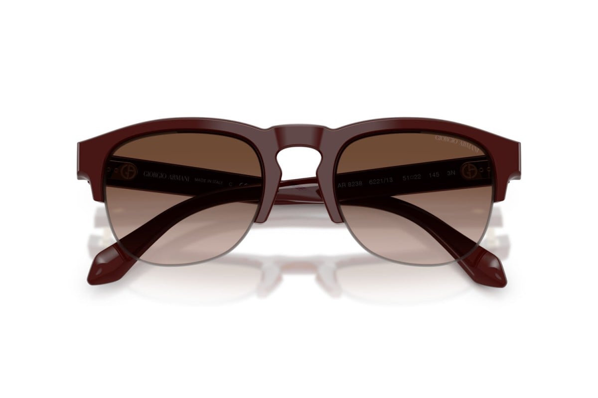 OCCHIALE DA SOLE UOMO | GIORGIO ARMANI AR 8238 - 622113 BORDÒ - CALIBRO 51