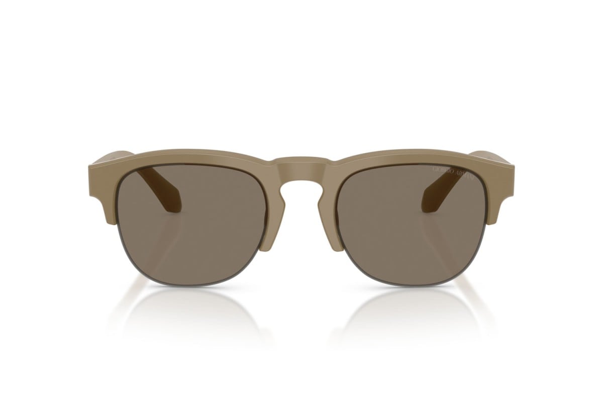 OCCHIALE DA SOLE UOMO | GIORGIO ARMANI AR 8238 - 622273 BEIGE - CALIBRO 51