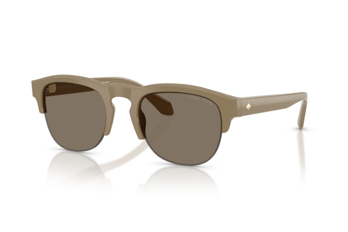 OCCHIALE DA SOLE UOMO | GIORGIO ARMANI AR 8238 - 622273 BEIGE - CALIBRO 51