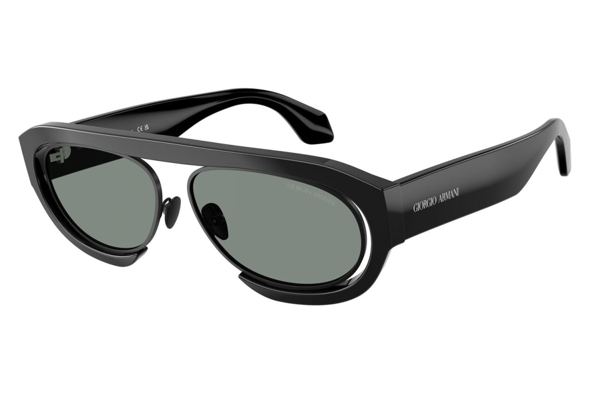 OCCHIALE DA SOLE UOMO | GIORGIO ARMANI AR 8239 - 5001/1 NERO - CALIBRO 57