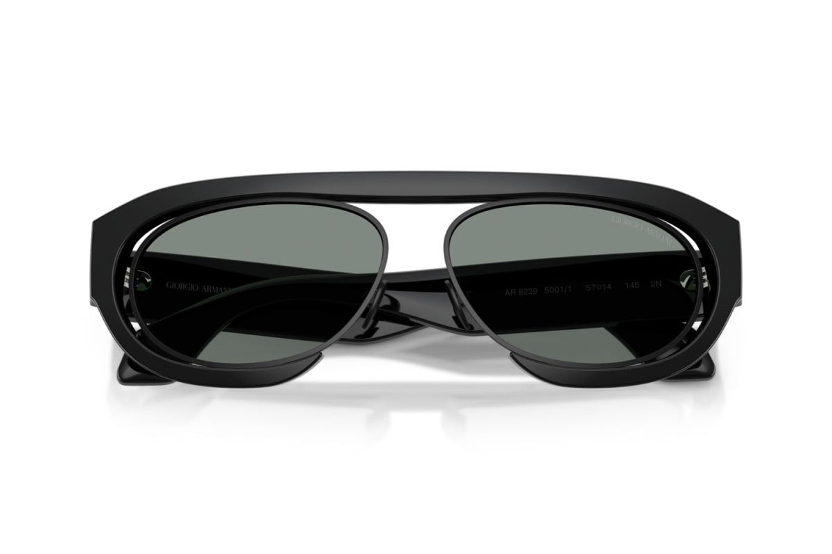 OCCHIALE DA SOLE UOMO | GIORGIO ARMANI AR 8239 - 5001/1 NERO - CALIBRO 57