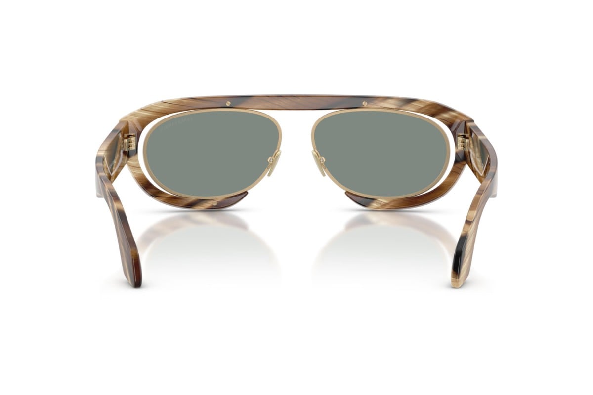OCCHIALE DA SOLE UOMO | GIORGIO ARMANI AR 8239 - 6065/1 MARRONE CORNO - CALIBRO 57
