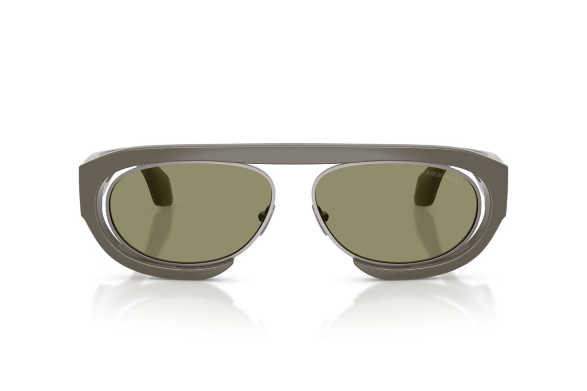 OCCHIALE DA SOLE UOMO | GIORGIO ARMANI AR 8239 - 62422A GRIGIO - CALIBRO 57