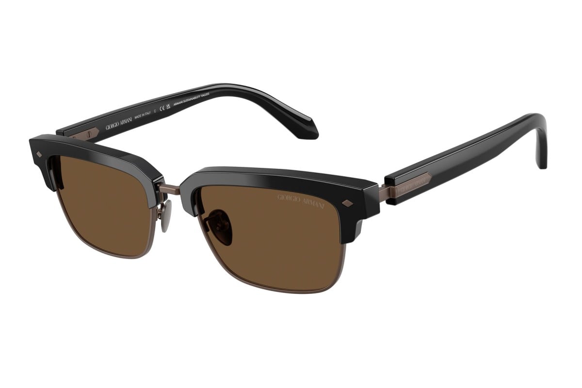 OCCHIALE DA SOLE UOMO | GIORGIO ARMANI AR 8243 - 587553 - CALIBRO 52