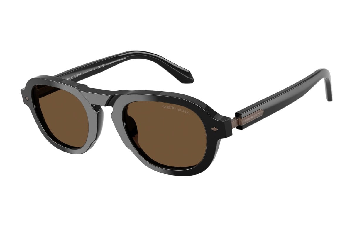 OCCHIALE DA SOLE UOMO | GIORGIO ARMANI AR 8244 - 587553 - CALIBRO 49