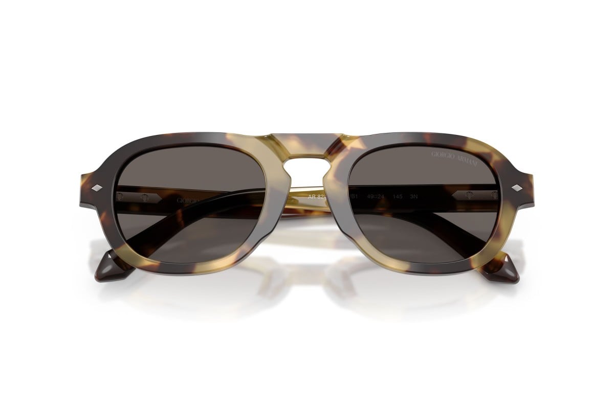 OCCHIALE DA SOLE UOMO | GIORGIO ARMANI AR 8244 - 6301B1 - CALIBRO 49
