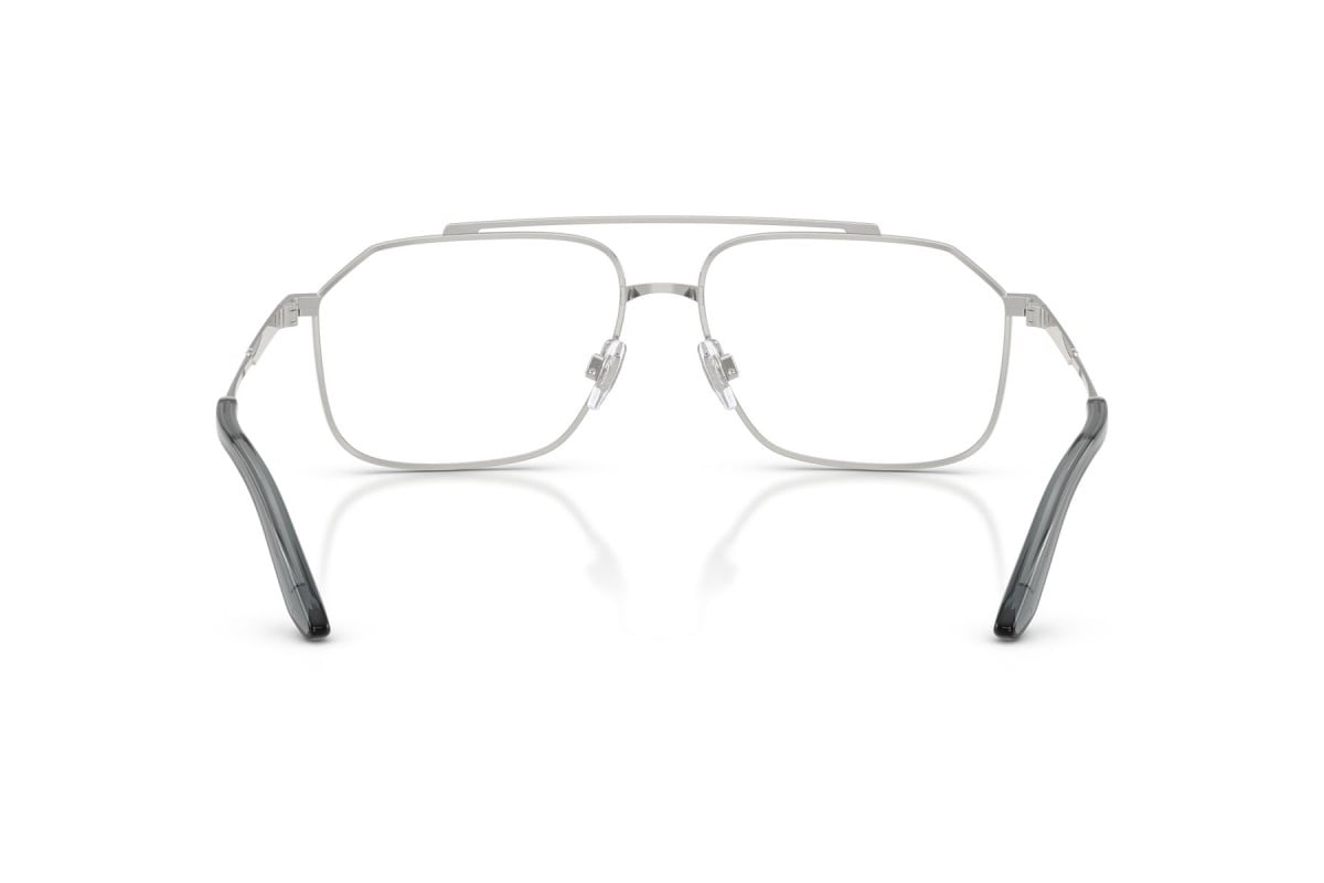 OCCHIALE DA VISTA UOMO | DOLCE & GABBANA DG 1364 - 1324 ARGENTO/NERO OPACO - CALIBRO 58