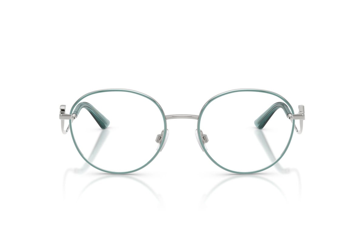 OCCHIALE DA VISTA DONNA | DOLCE & GABBANA DG 1365 - 1325 ARGENTO/AZZURRO - CALIBRO 53