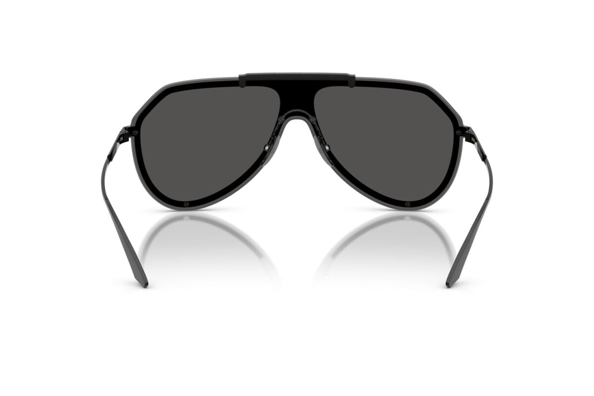 DOLCE & GABBANA - 01/87 NERO | OCCHIALE DA SOLE UOMO - DG 2309 CALIBRO 43