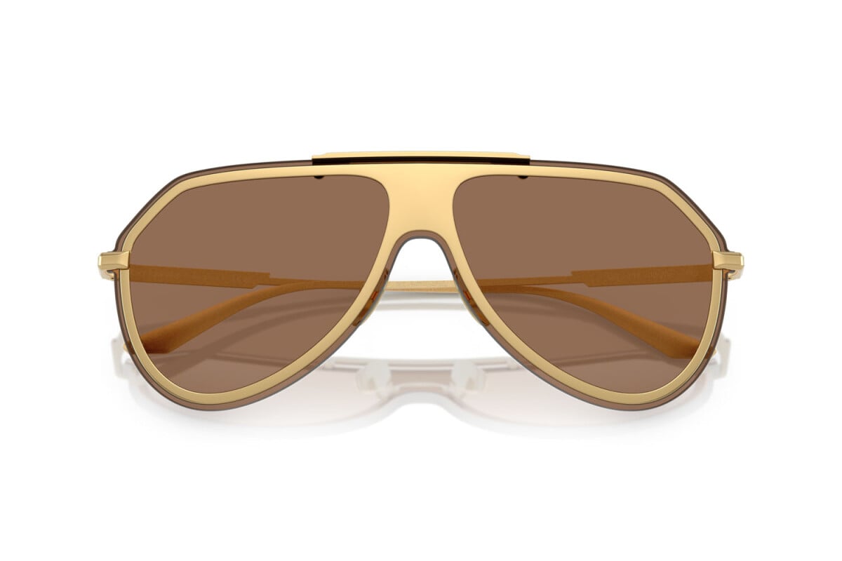 DOLCE & GABBANA - 02/73 ORO | OCCHIALE DA SOLE UOMO - DG 2309 CALIBRO 43