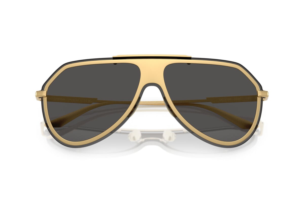DOLCE & GABBANA - 02/87 ORO | OCCHIALE DA SOLE UOMO - DG 2309 CALIBRO 43